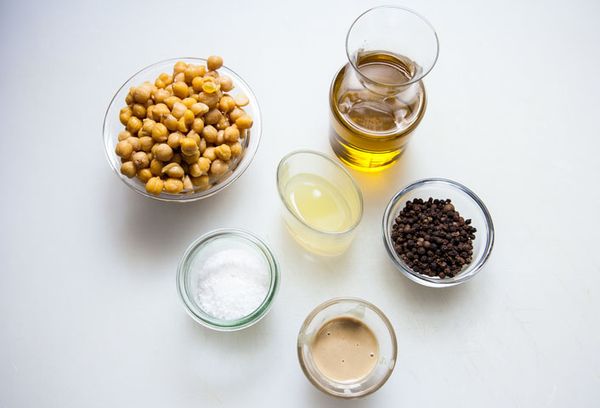 ингредиенты для хумуса