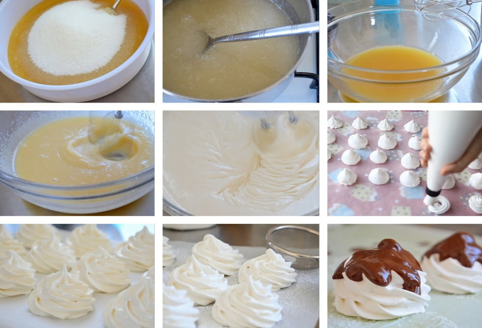 приготовление зефира