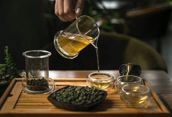 Чай с женьшенем