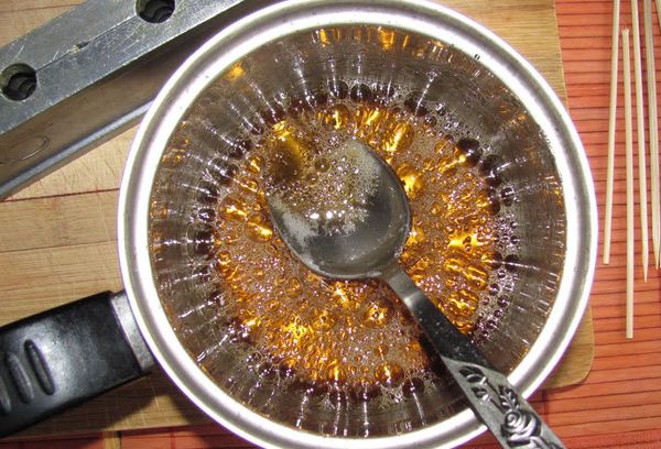 приготовление леденцов из сахара