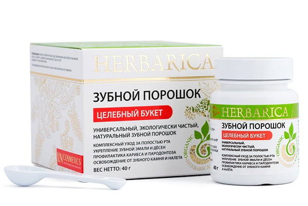 Зубной порошок Herbarica № 1