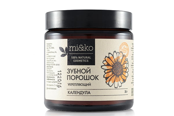 Зубной порошок Mi&Ko «Календула»