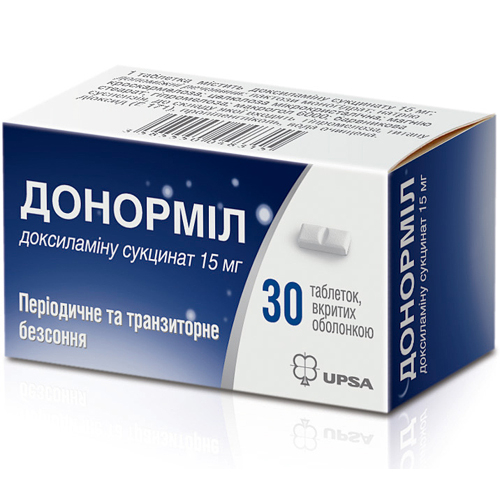 Препарат от бессонницы Донормил