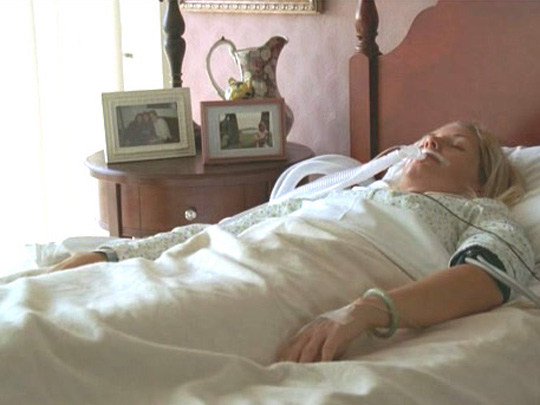 Женщина в коме