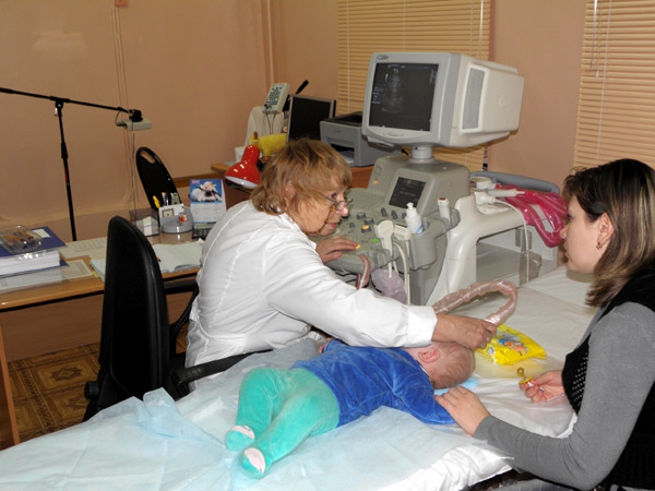 Проведение УЗИ у детей