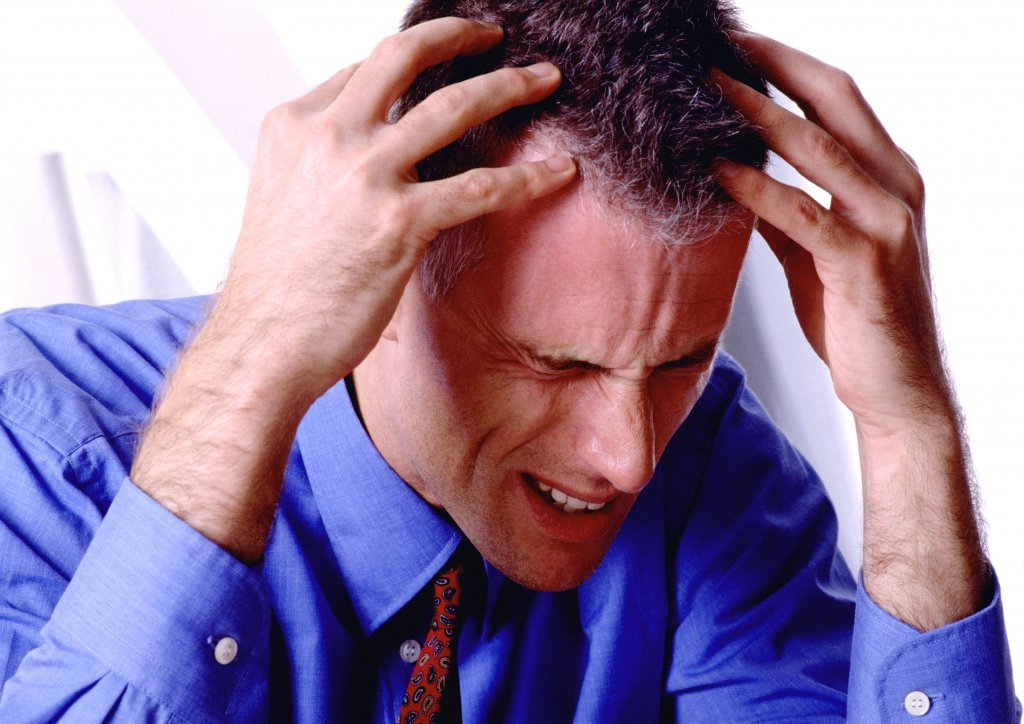 Головная боль у мужчины