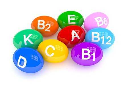 Шарики с названиями витаминов