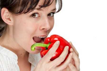 Женщина с перцем Женщина с перцем