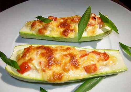 запеченные цуккини