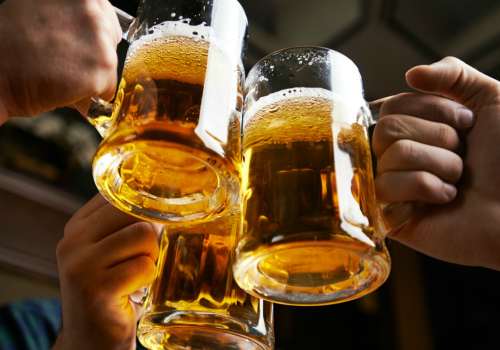 употребление пива