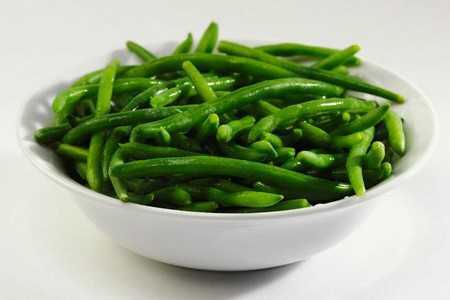 Тарелка с фасолью