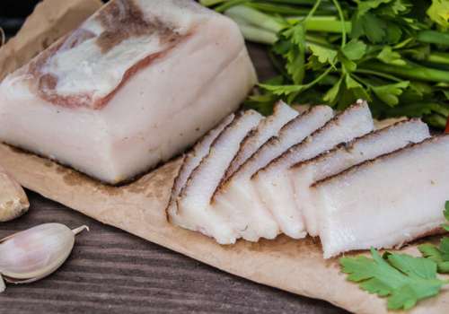 соленое сало