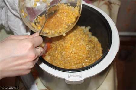 Горох в мультиварке Горох в мультиварке