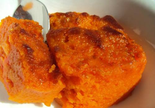 Яблочно-морковное суфле