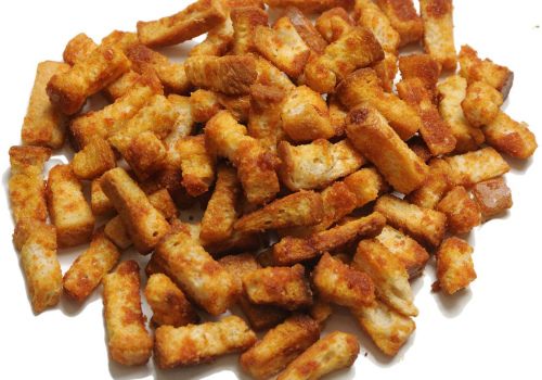 домашние сухарики