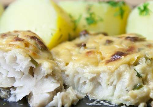 запеченая треска