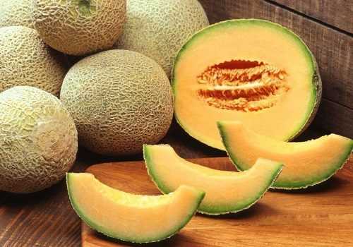 нарезанная дыня