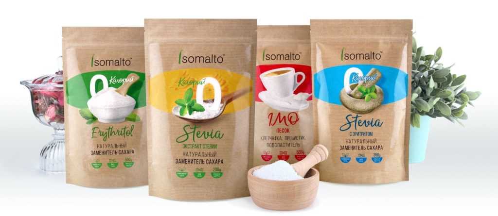 виды сахарозаменителей