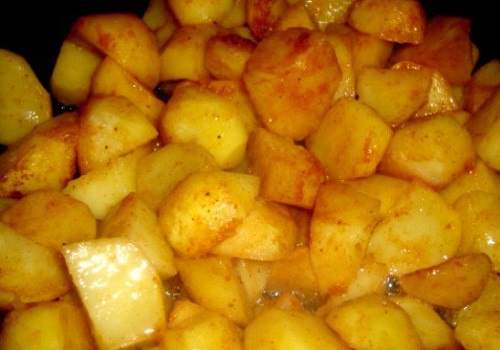 печеный картофель