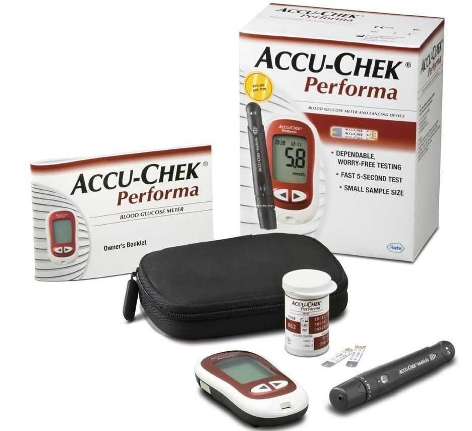 Содержание коробки глюкометра