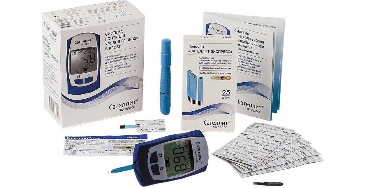 Комплектация глюкометра