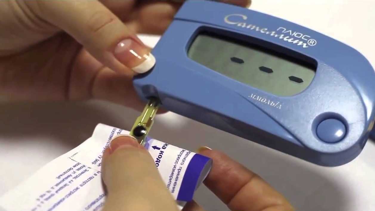 использование глюкометра
