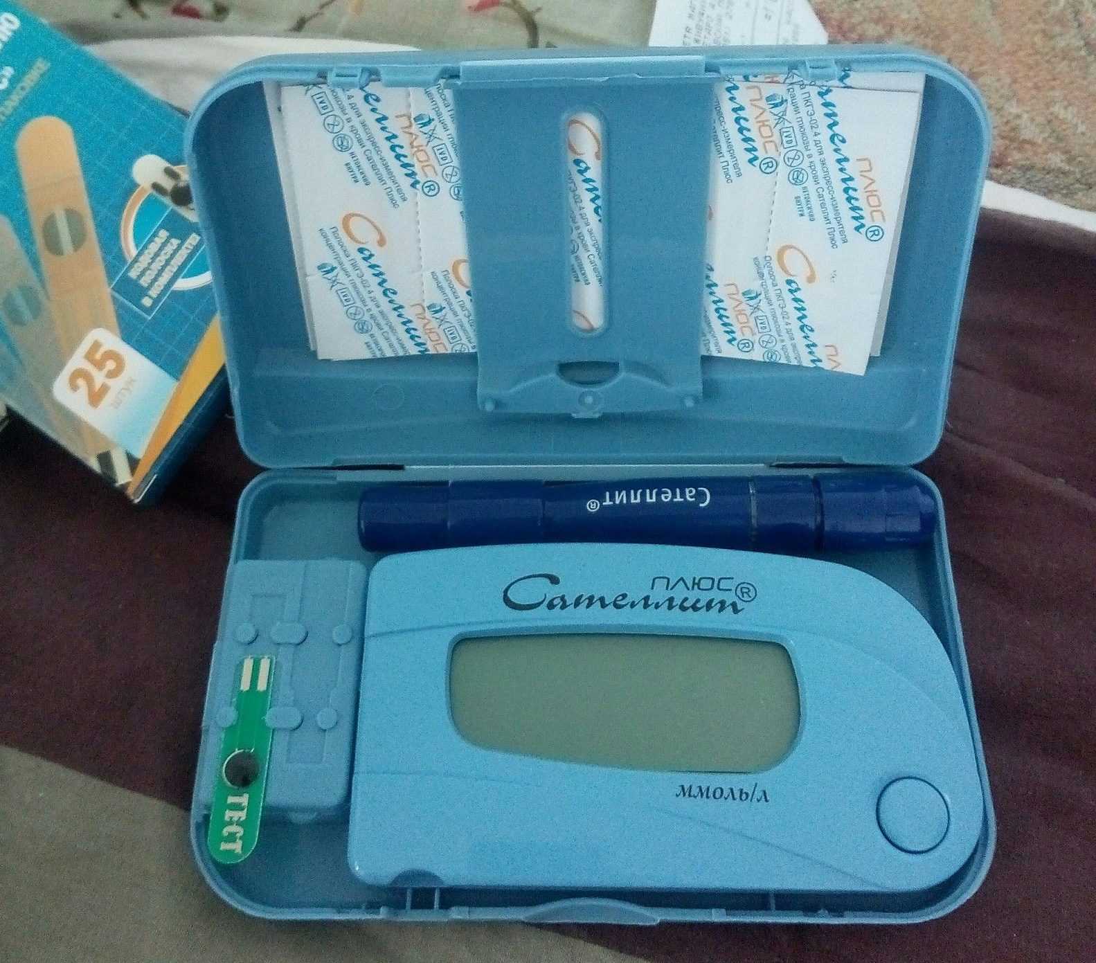 Глюкометр Сателлит плюс