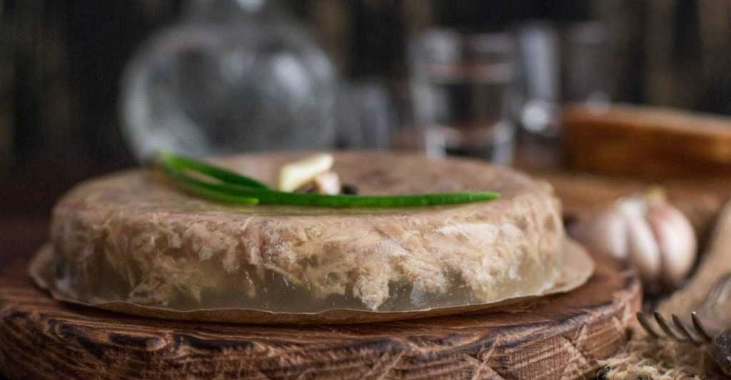 польза студня