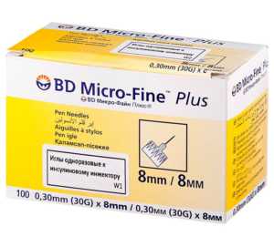 Иглы для инсулиновых шприц-ручек