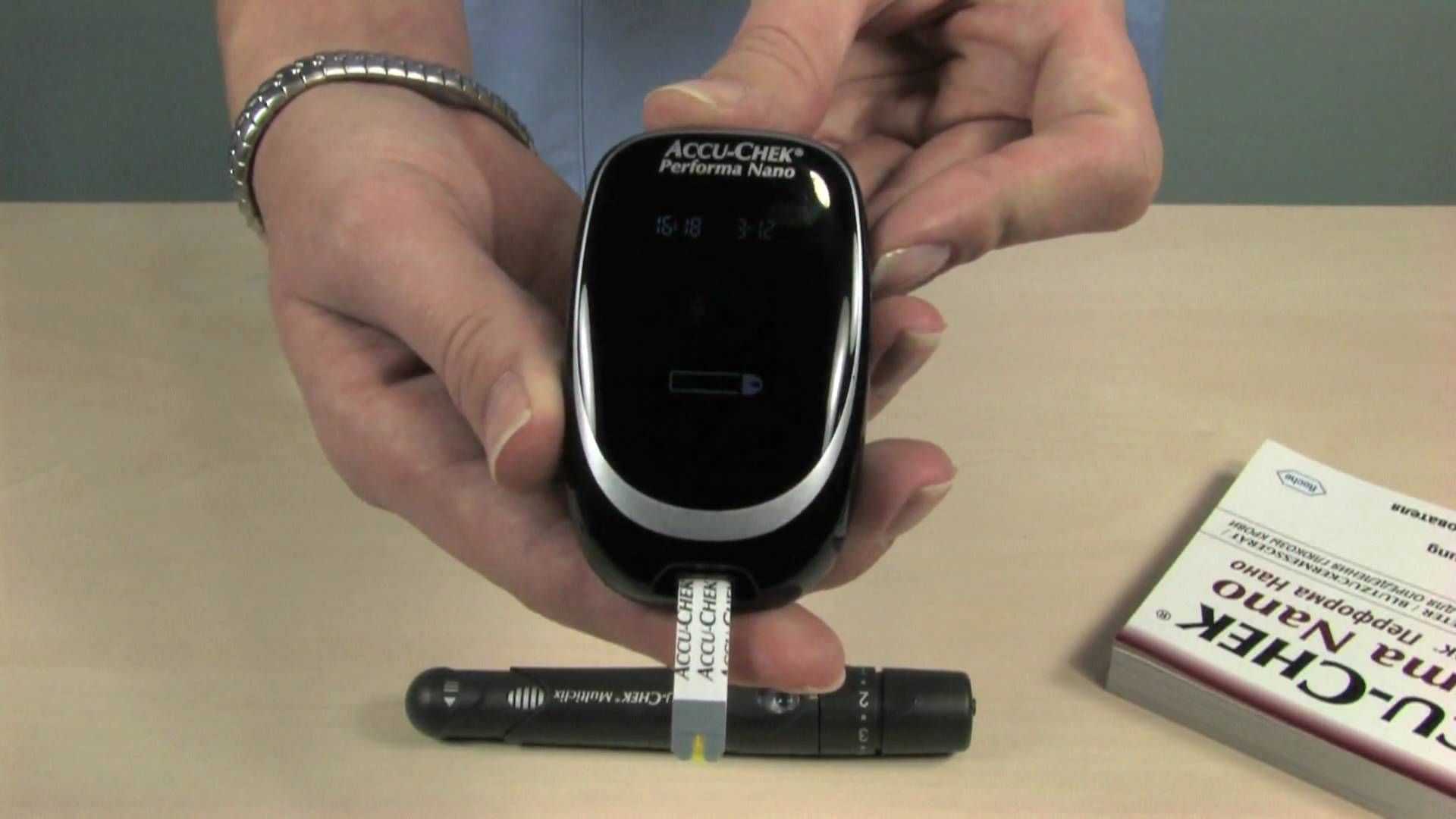 Испоьзование Акку-Чек Перформа Нано