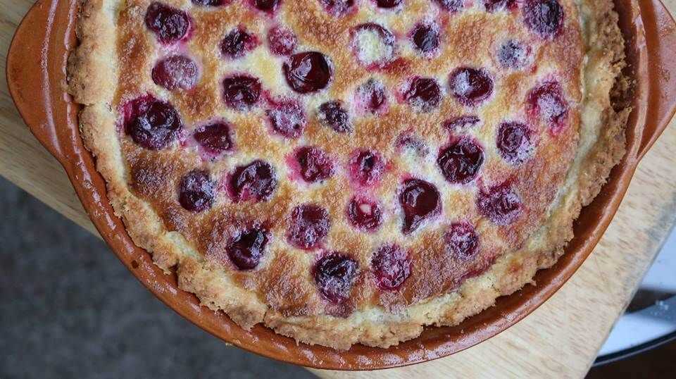 Вишневый пирог для диабетиков