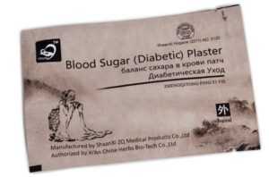 Обзор китайских пластырей от диабета