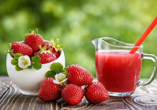 Клубничный сок