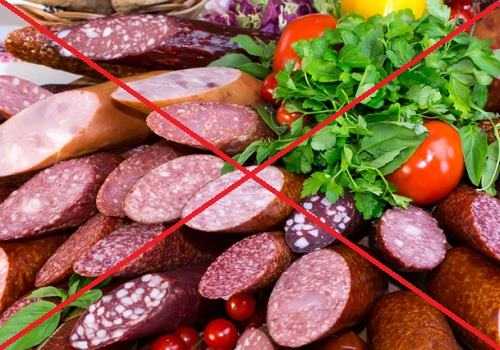 отказ от вредных продуктов