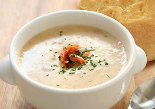 рыбный крем-суп