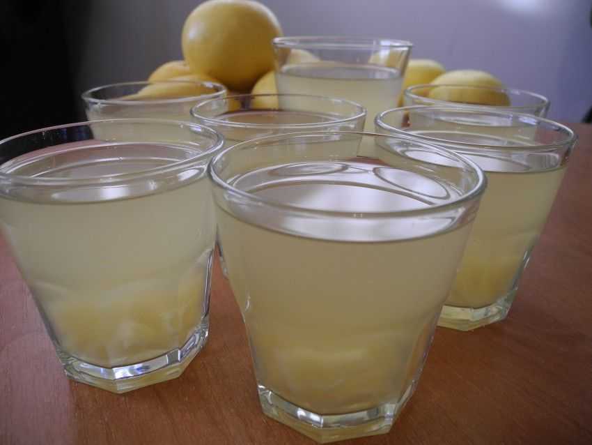 Лимонное желе