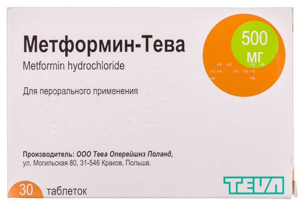 Метформин и Метформин Тева