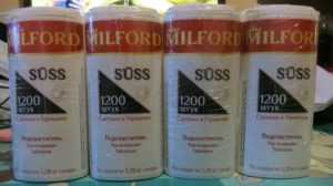 Милфорд - обзор подстастителя, сахарозаменитеся