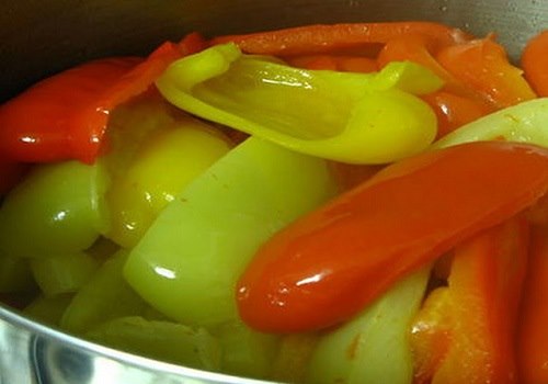 Нарезанный перец