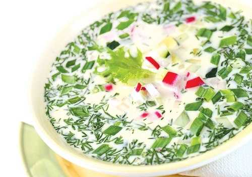 Окрошка для поджелудочной железы