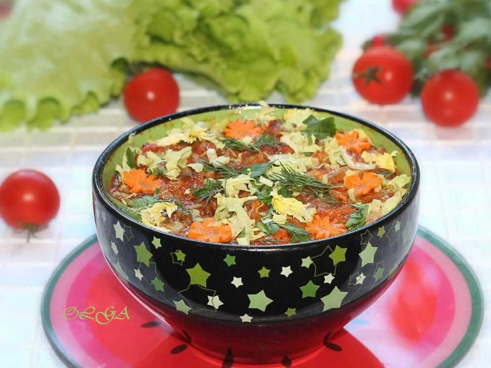 Овощное желе