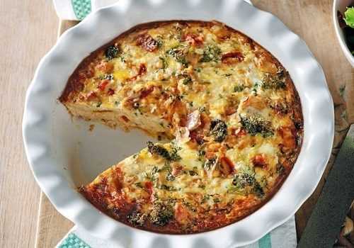 Овощной пудинг