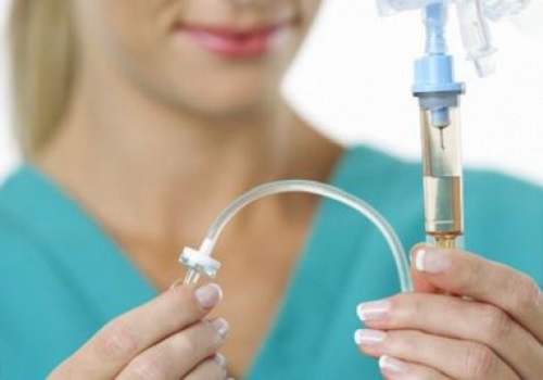 установка капельницы