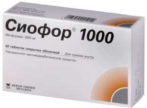 Сиофор - аналоги и заменители