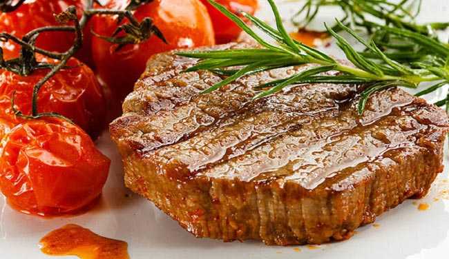 Телячья отбивная в фольге