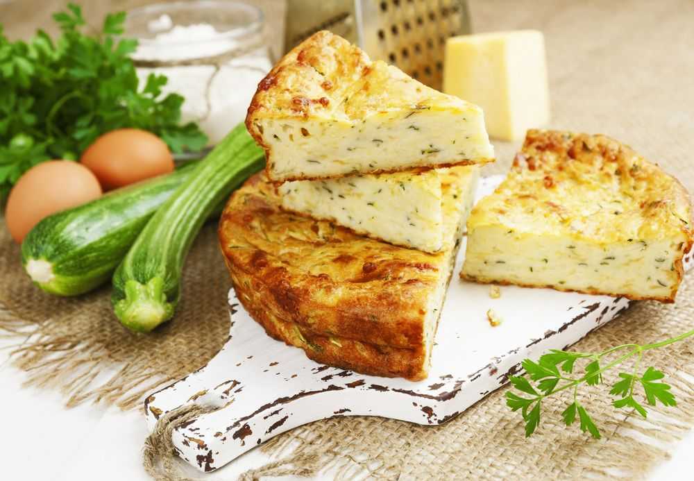 Тыквенная запеканка с кабачками