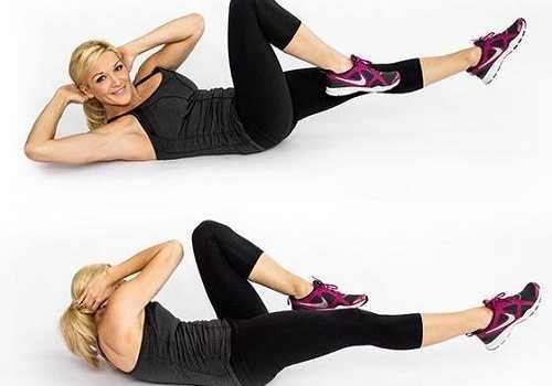 Упражнение «велосипед»