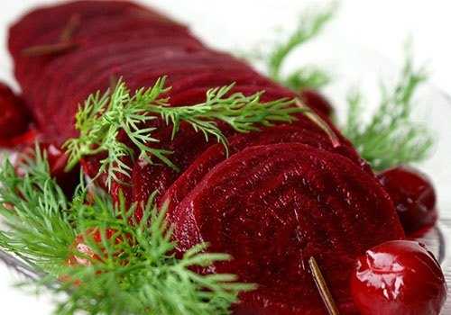 Вареная свекла