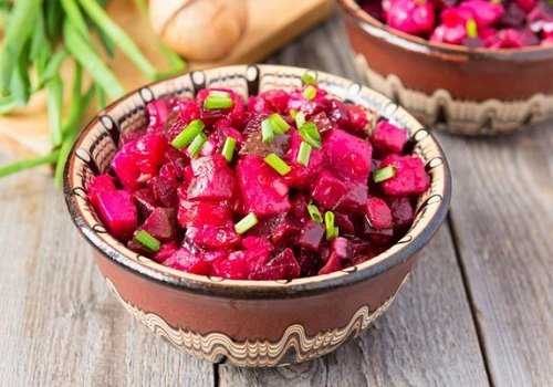 Винегрет без соленого огурца и лука