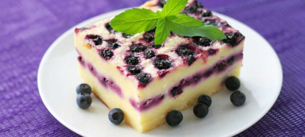 Ягодная запеканка